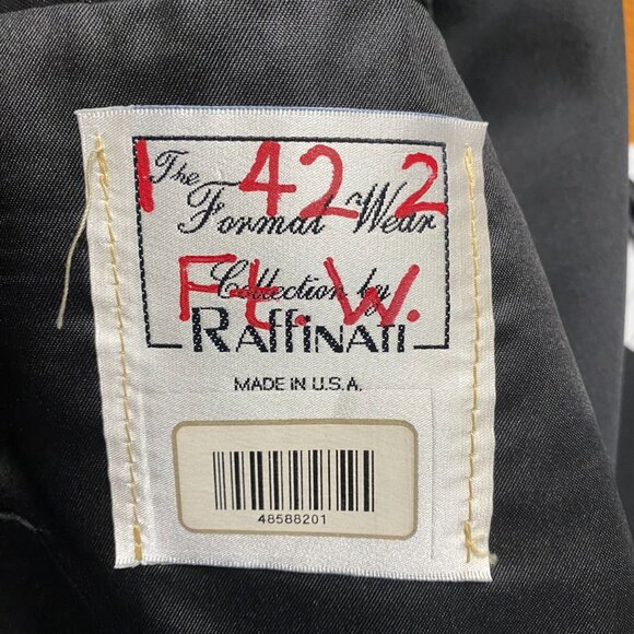 42 Reg Raffinati Formal Short Tuxedo Mens Western Style Jacket - Picture 6 of 7